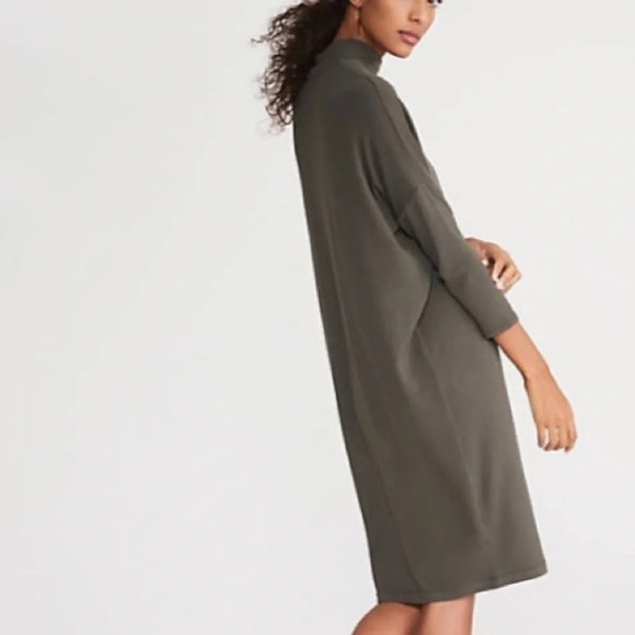 W&W ONCE L&G Turtleneck Signaturesoft Dolman Dress - Picture 6 of 6
